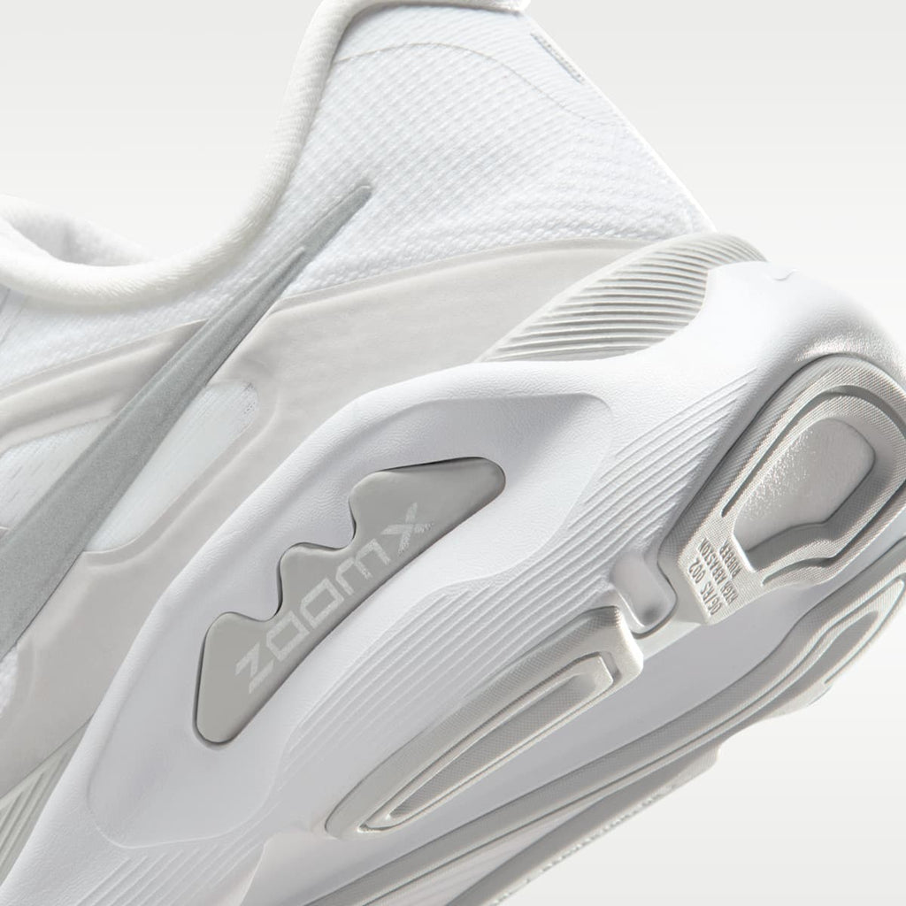 Nike Structure Plus Women's Road Running Shoes - White/Photon Dust/Metallic Silver
