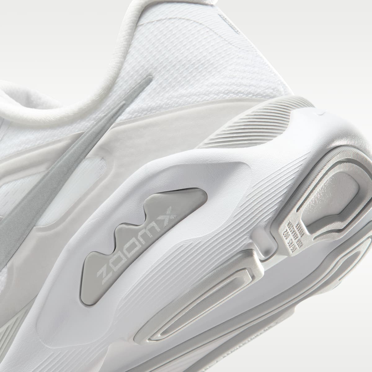 Nike Structure Plus Women's Road Running Shoes - White/Photon Dust/Metallic Silver