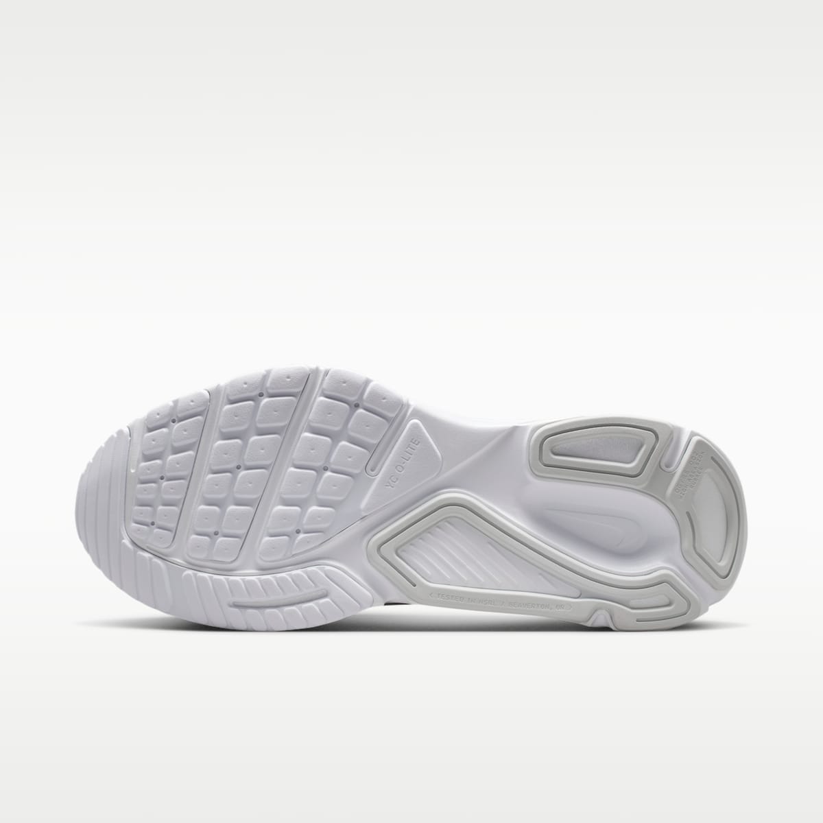 Nike Structure Plus Women's Road Running Shoes - White/Photon Dust/Metallic Silver