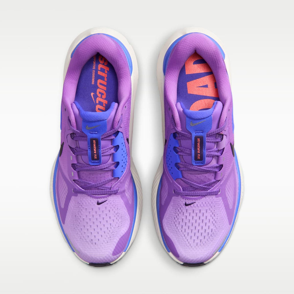 Nike Structure Plus Women's Road Running Shoes - Bright Violet/Violet Mist/Sapphire/Purple Dynasty