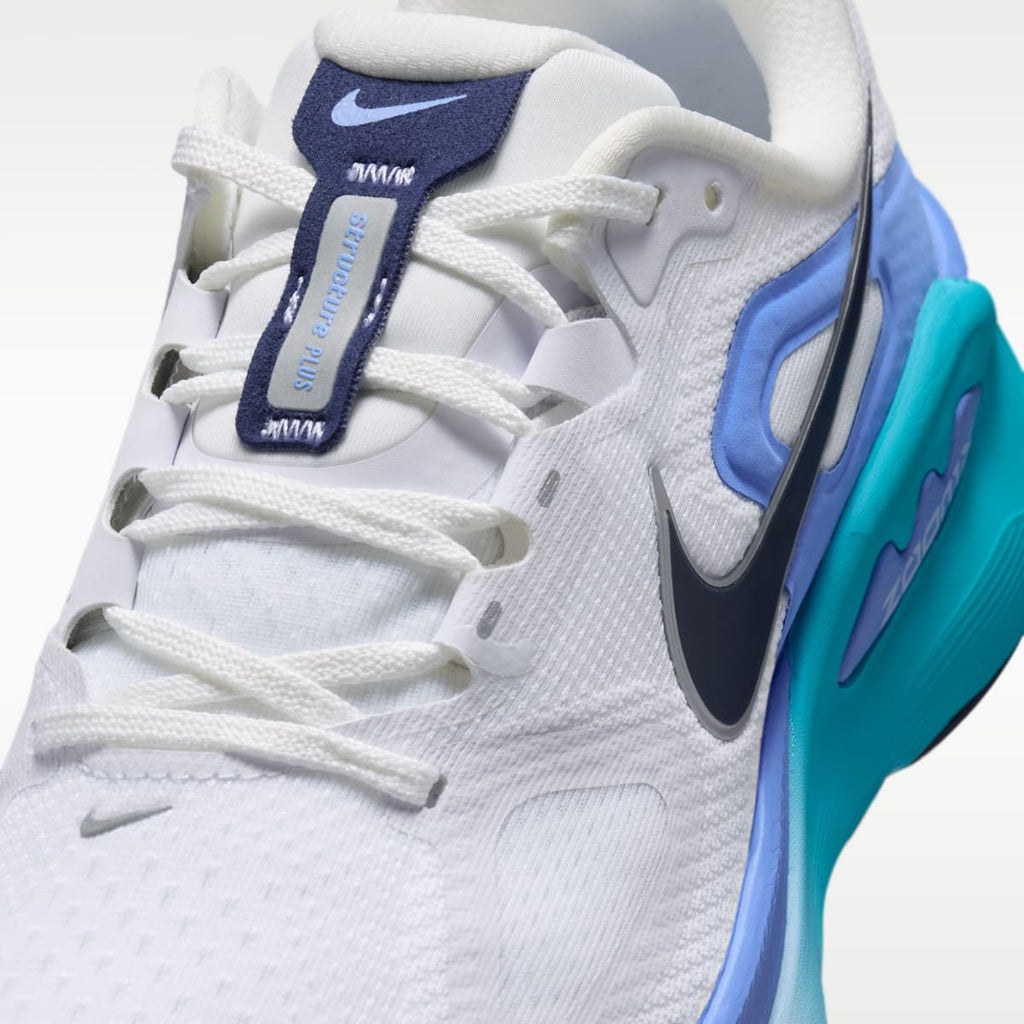 Nike Structure Plus Women's Road Running Shoes - White/Royal Pulse/Hydrogen Blue/Midnight Navy