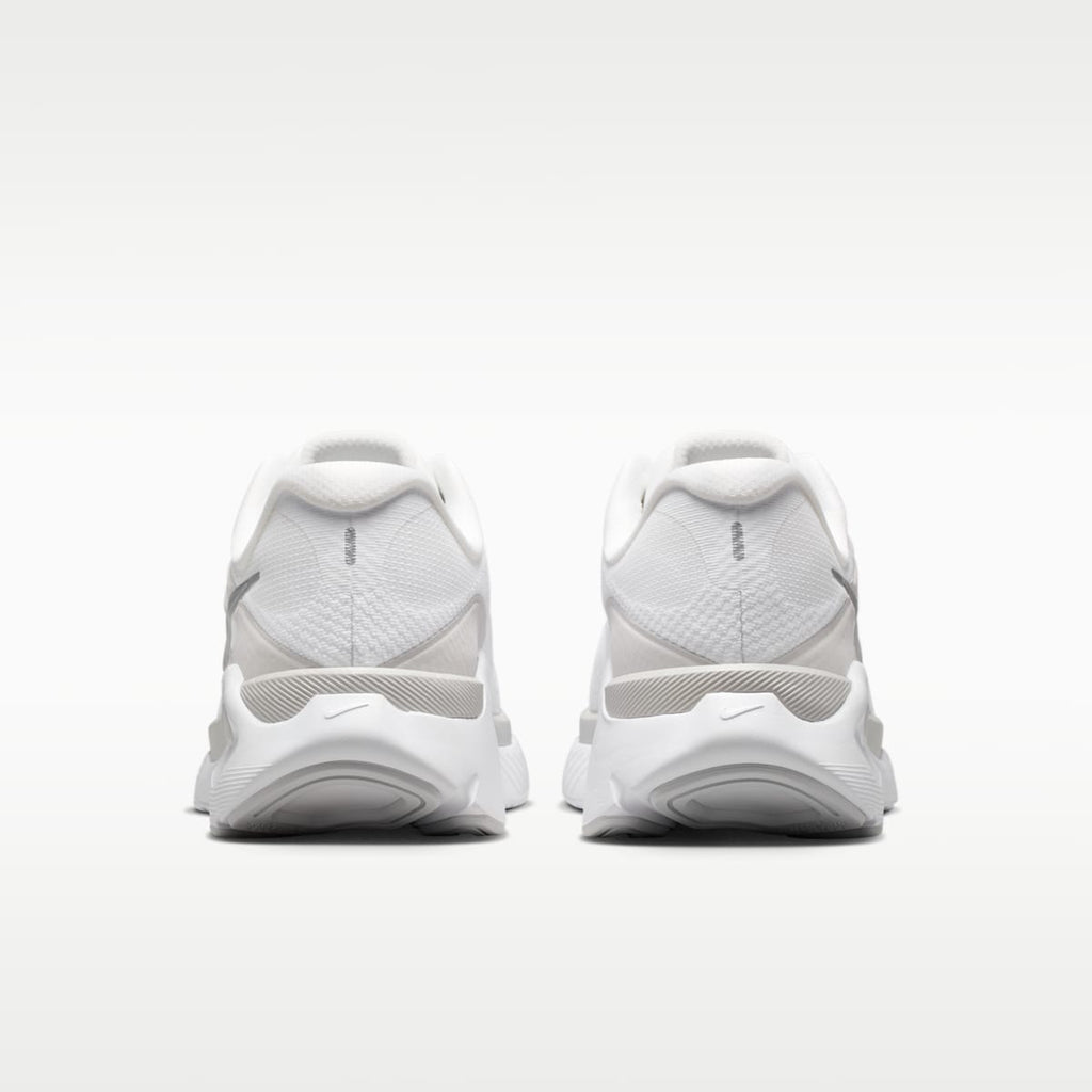 Nike Structure Plus Women's Road Running Shoes - White/Photon Dust/Metallic Silver