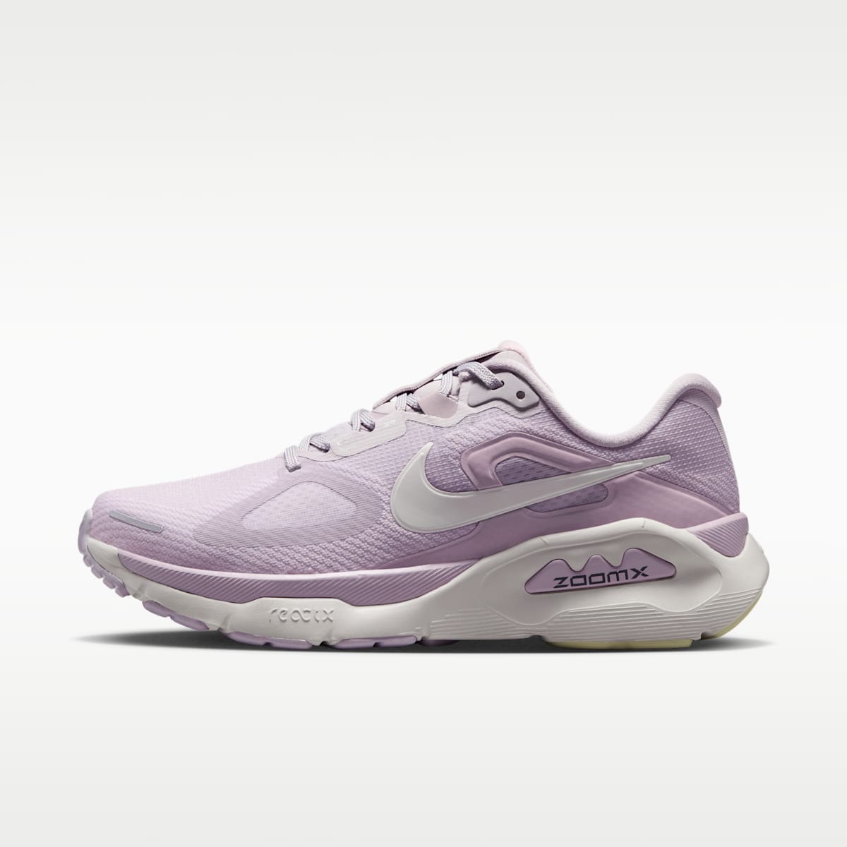 Nike Structure Plus Women's Road Running Shoes - Silver Lilac/Particle Rose/Light Bone/Sail