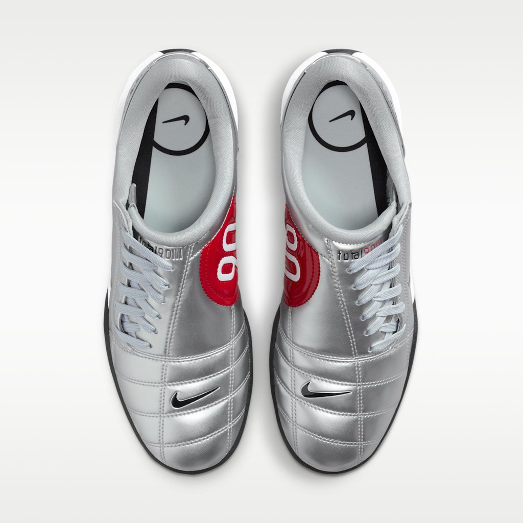 Nike Total 90 Women's Shoes - Metallic Silver/University Red/White/Black
