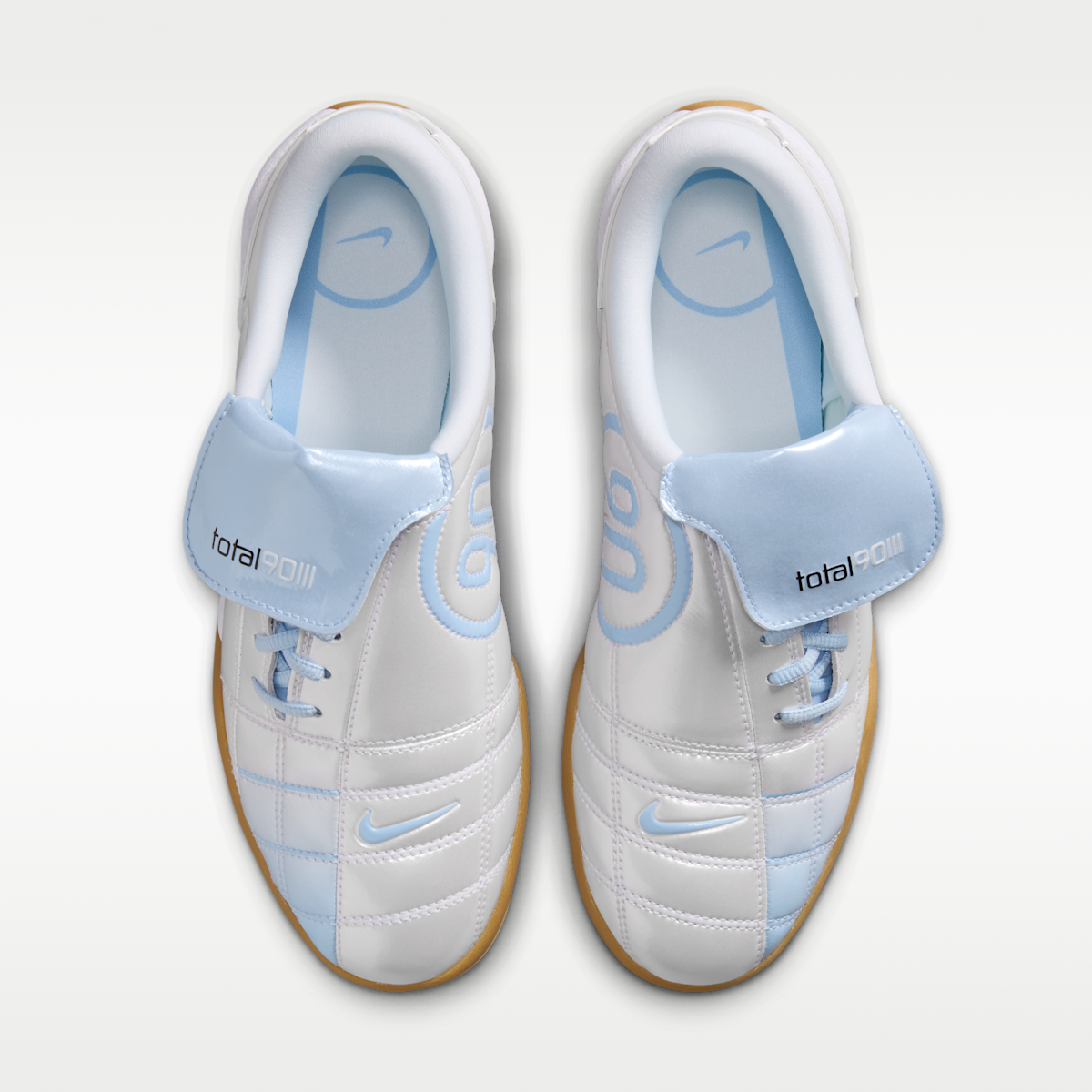 Nike Total 90 SE Women's Shoes - White/Gum Light Brown/Black/Hydrogen Blue