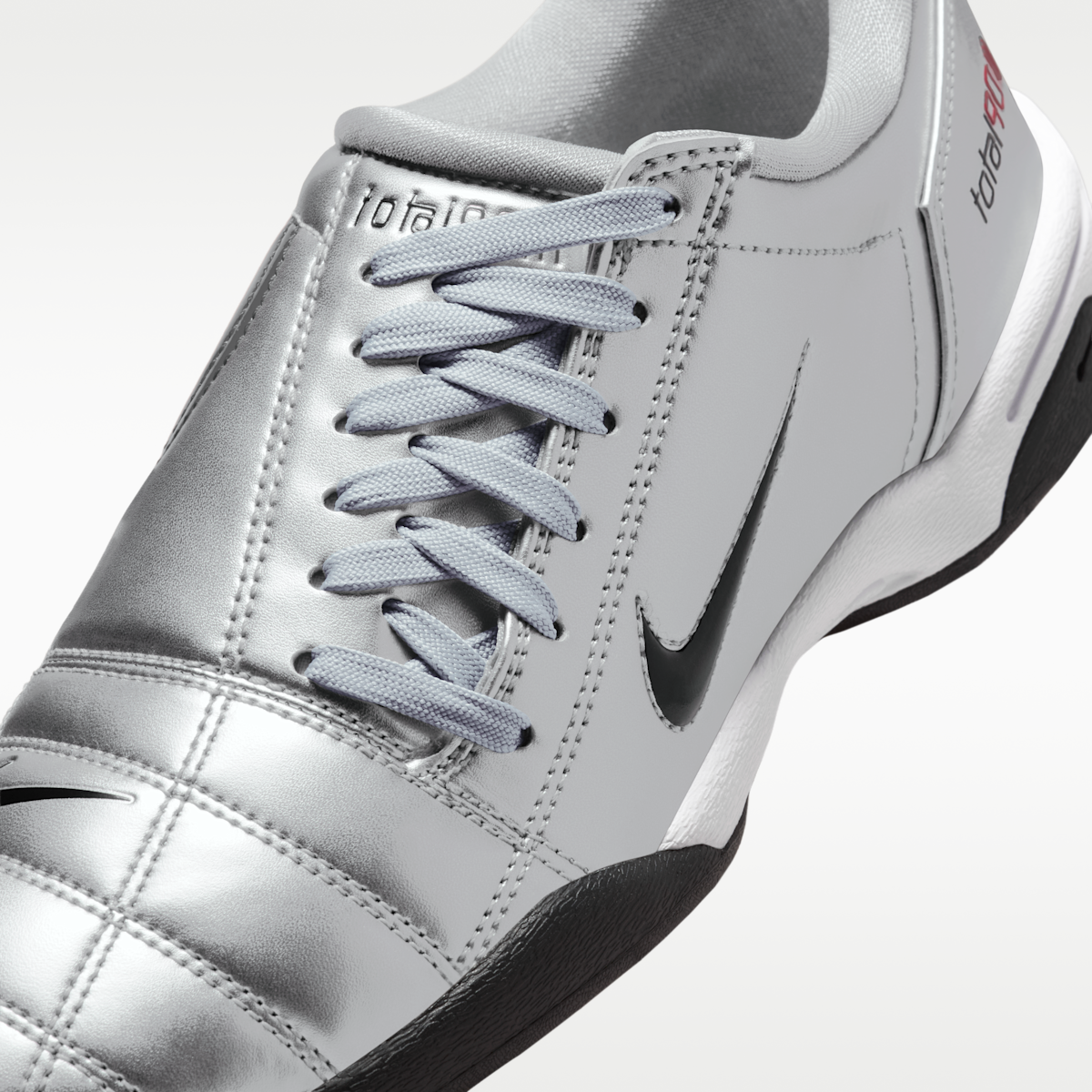 Nike Total 90 Women's Shoes - Metallic Silver/University Red/White/Black