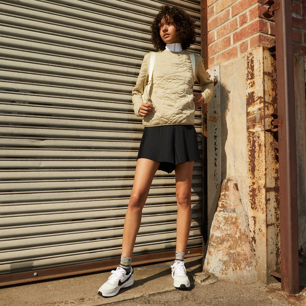 Nike Waffle Debut Women's Shoes - Sanddrift/Phantom/White/Black