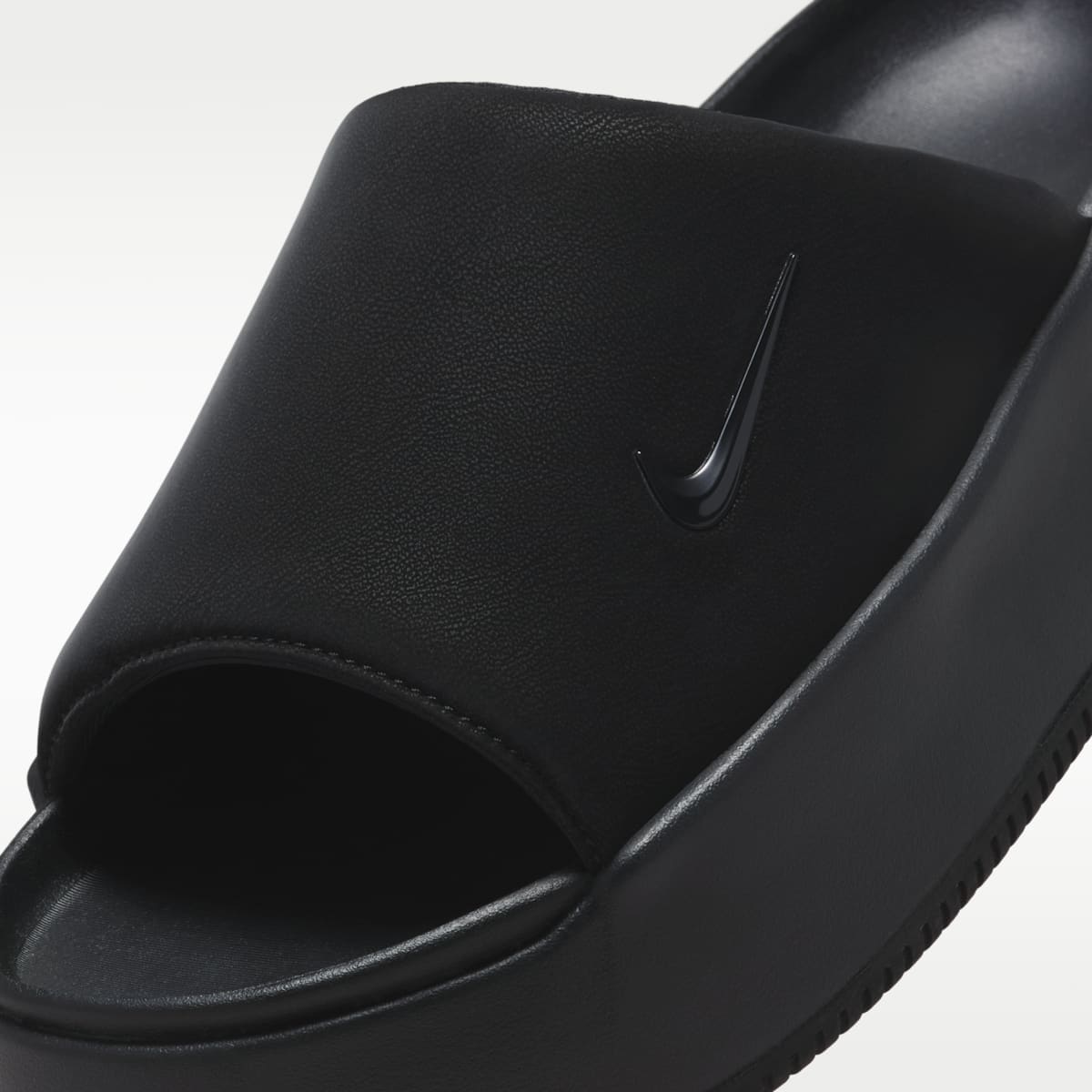 Nike Calm Elevation Women's Slides - Black/Black