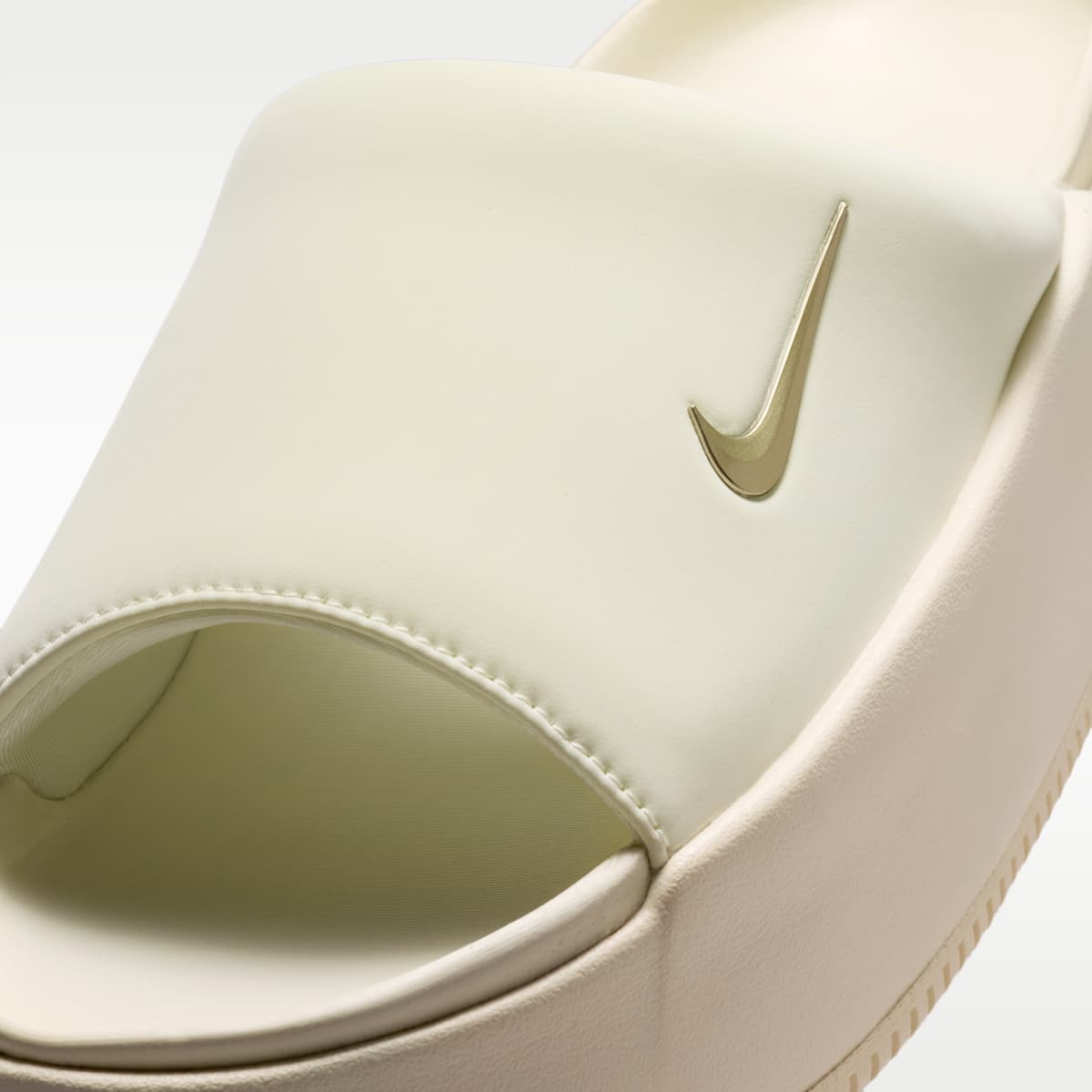 Nike Calm Elevation Women's Slides - Coconut Milk/Coconut Milk