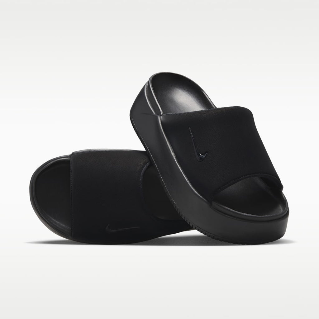 Nike Calm Elevation Women's Slides - Black/Black