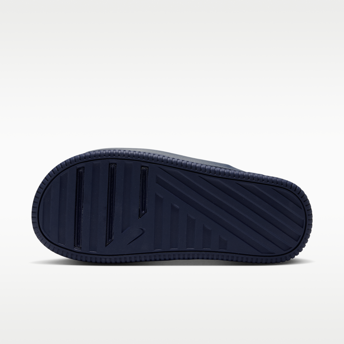 Nike Calm Elevation SE Faux Fur Women's Slides - New Slate/Blue Eclipse/New Slate