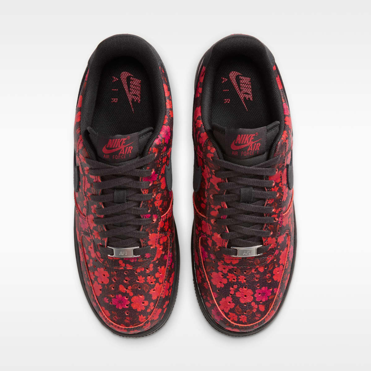 Nike Air Force 1 '07 "Floral" Women's Shoes - Multi-Color/Cinnabar/Off Noir