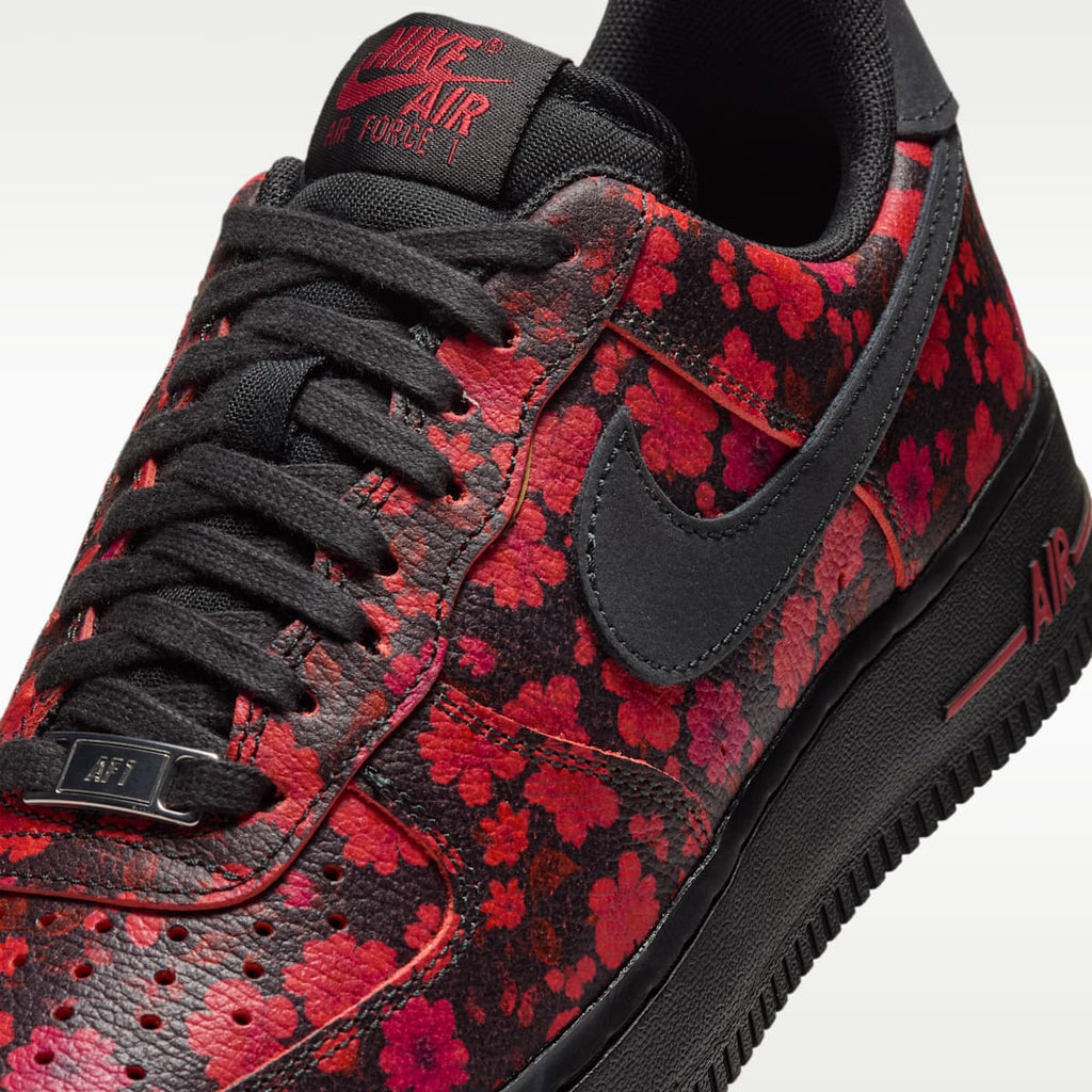 Nike Air Force 1 '07 "Floral" Women's Shoes - Multi-Color/Cinnabar/Off Noir