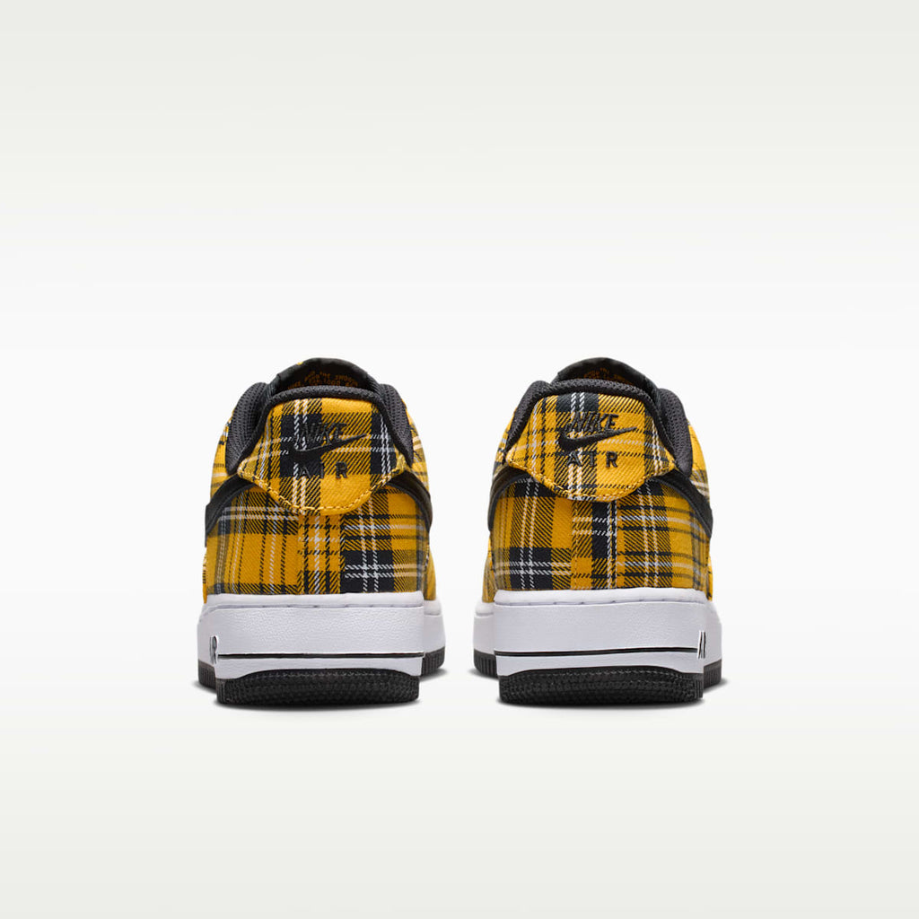 Nike Air Force 1 '07 "Plaid" Women's Shoes - Multi-Color/Yellow Ochre/White/Black - Image 6