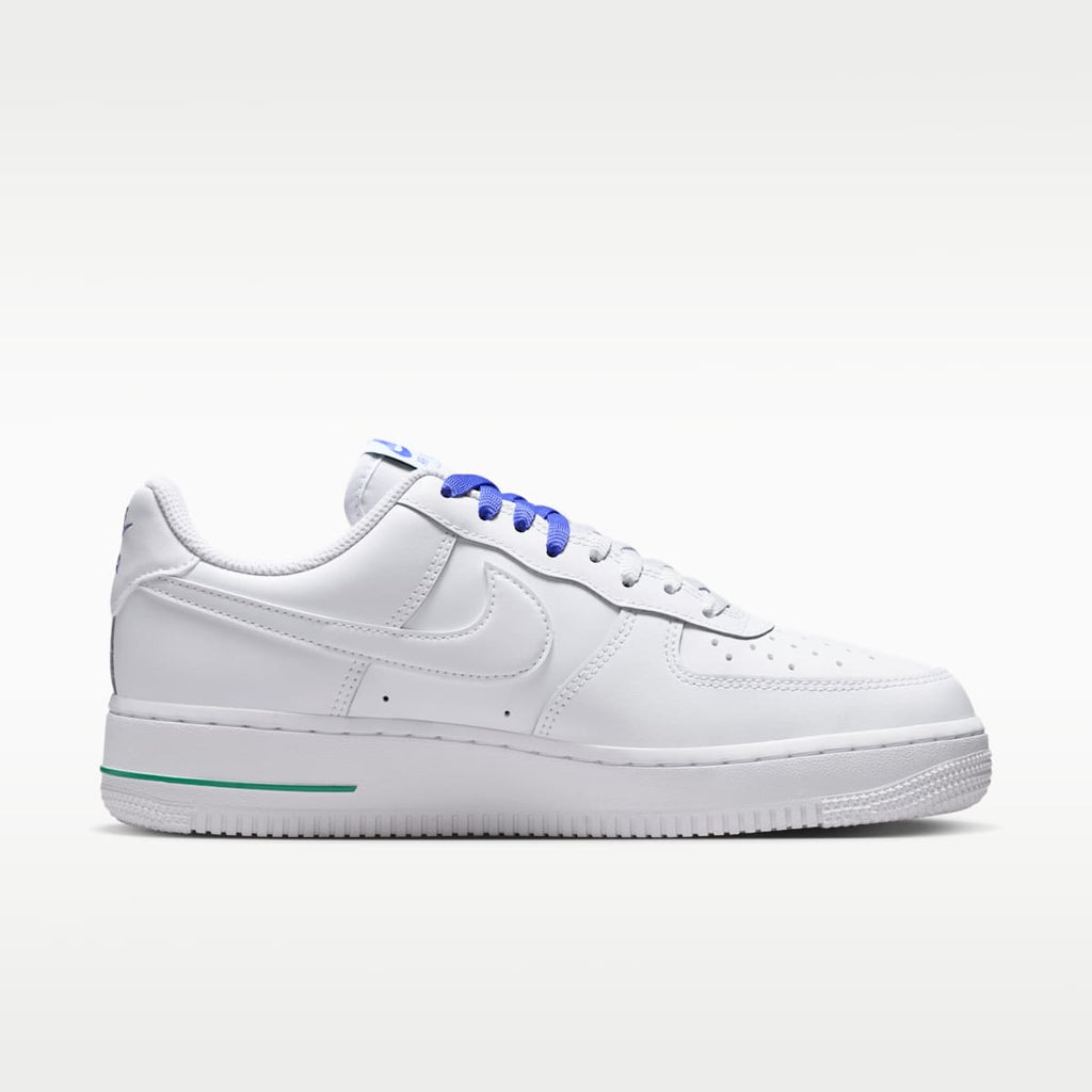 Nike Air Force 1 '07 SE Women's Shoes - White/Persian Violet/Stadium Green/White - Image 3