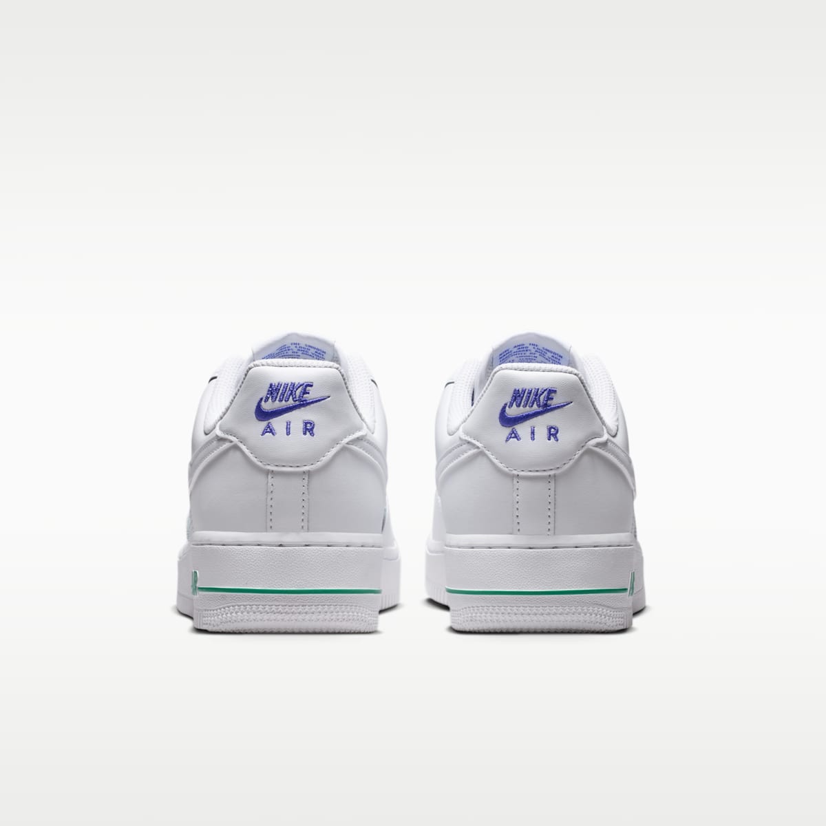 Nike Air Force 1 '07 SE Women's Shoes - White/Persian Violet/Stadium Green/White - Image 6