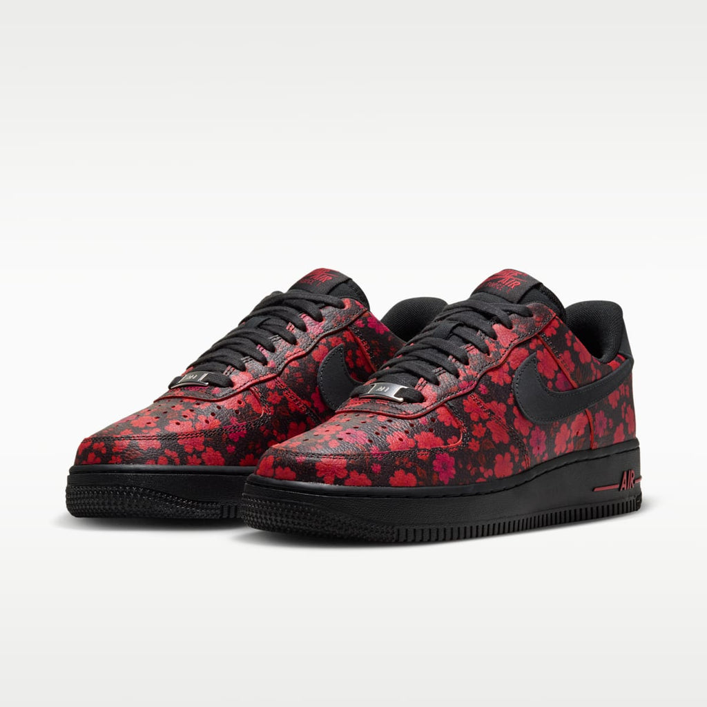 Nike Air Force 1 '07 "Floral" Women's Shoes - Multi-Color/Cinnabar/Off Noir