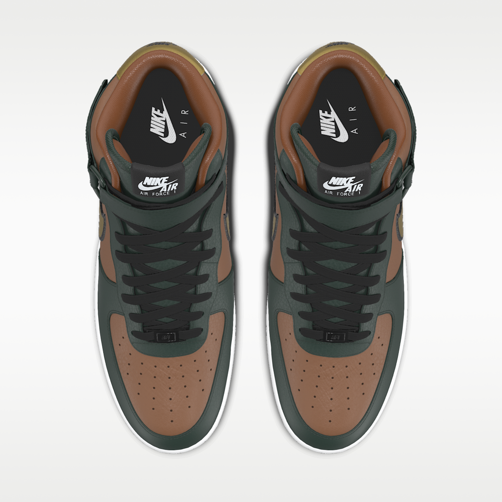 Nike Air Force 1 Mid By You Custom Women's Shoes - Multi-Color/Multi-Color/Multi-Color