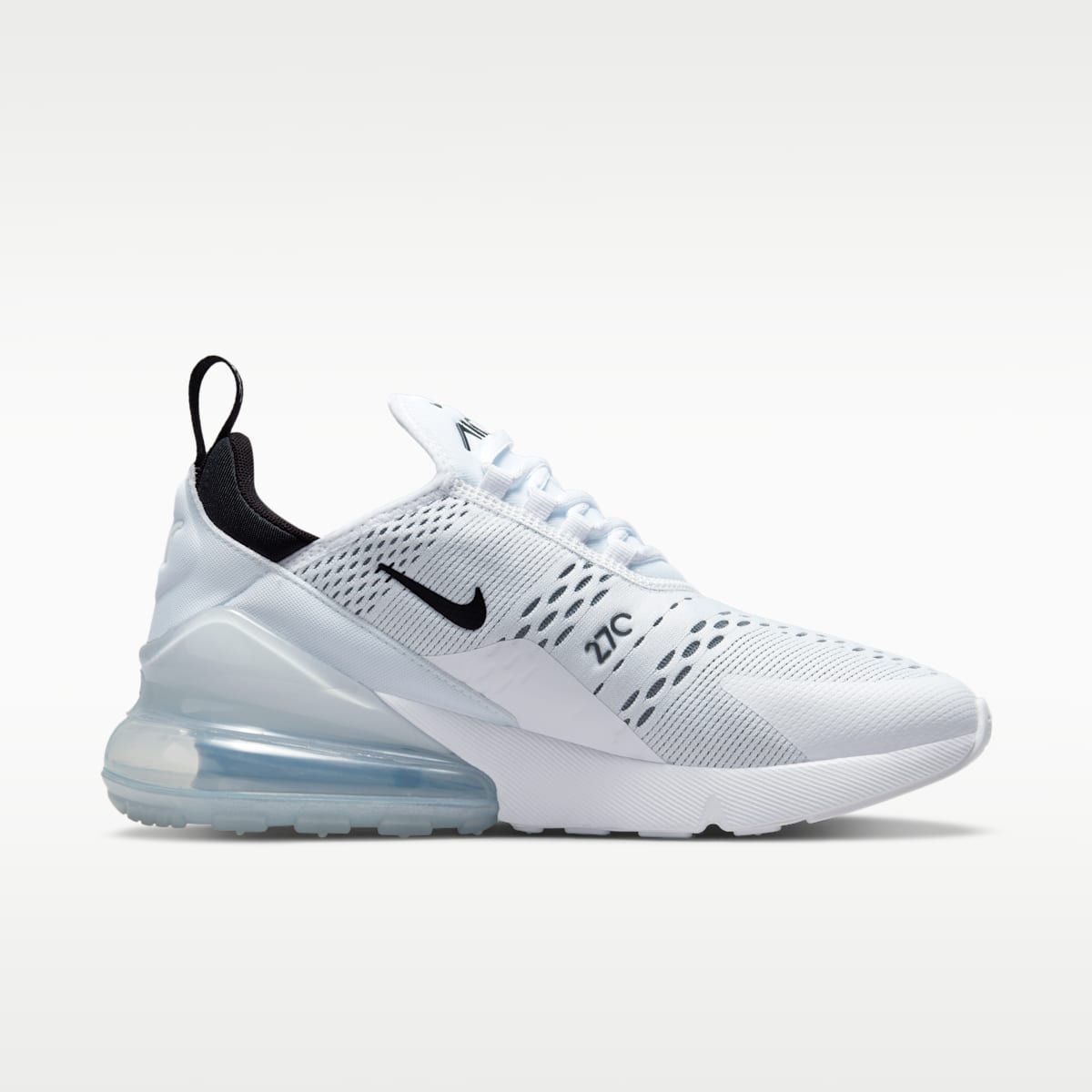 Nike Air Max 270 Women's Shoes - White/White/Black
