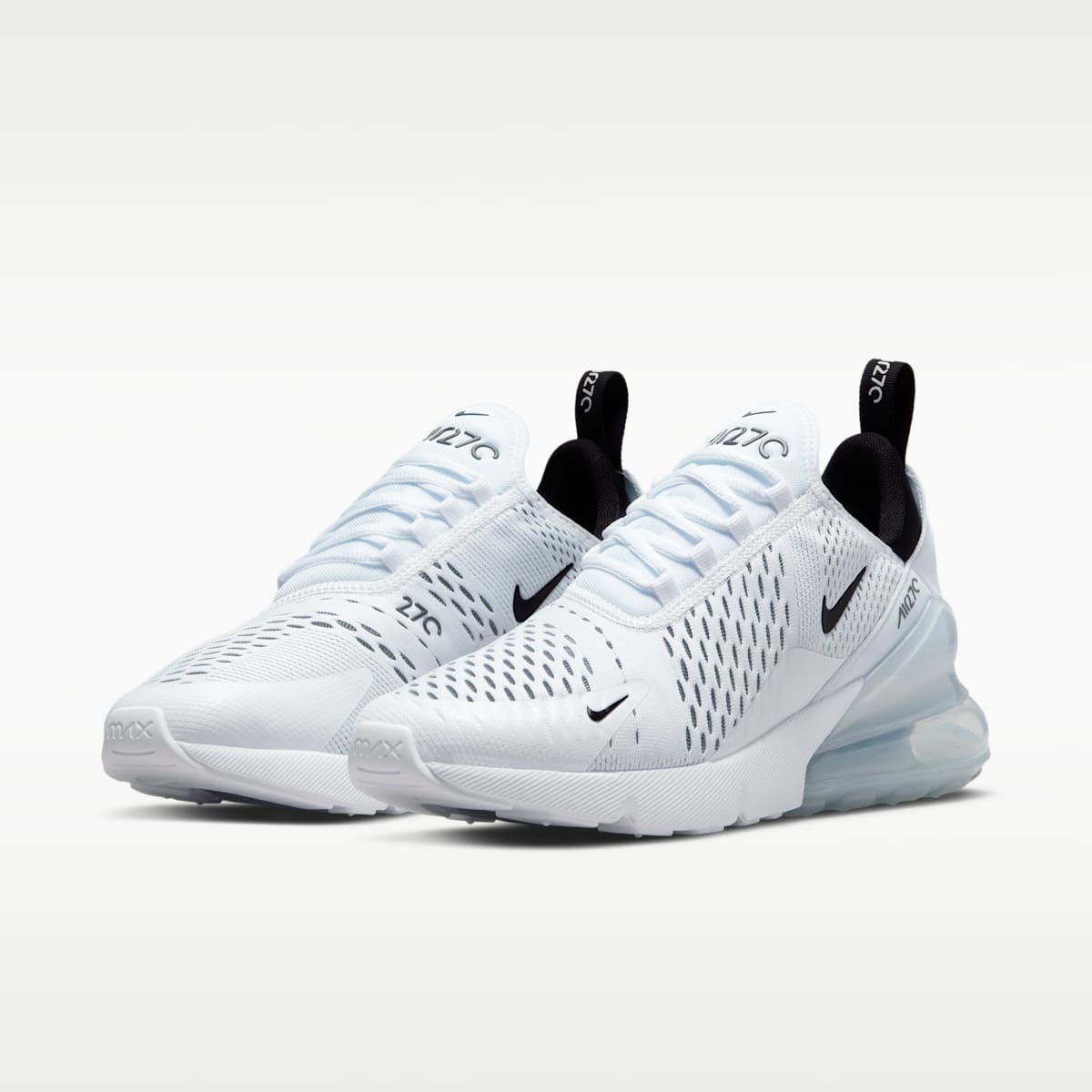 Nike Air Max 270 Women's Shoes - White/White/Black