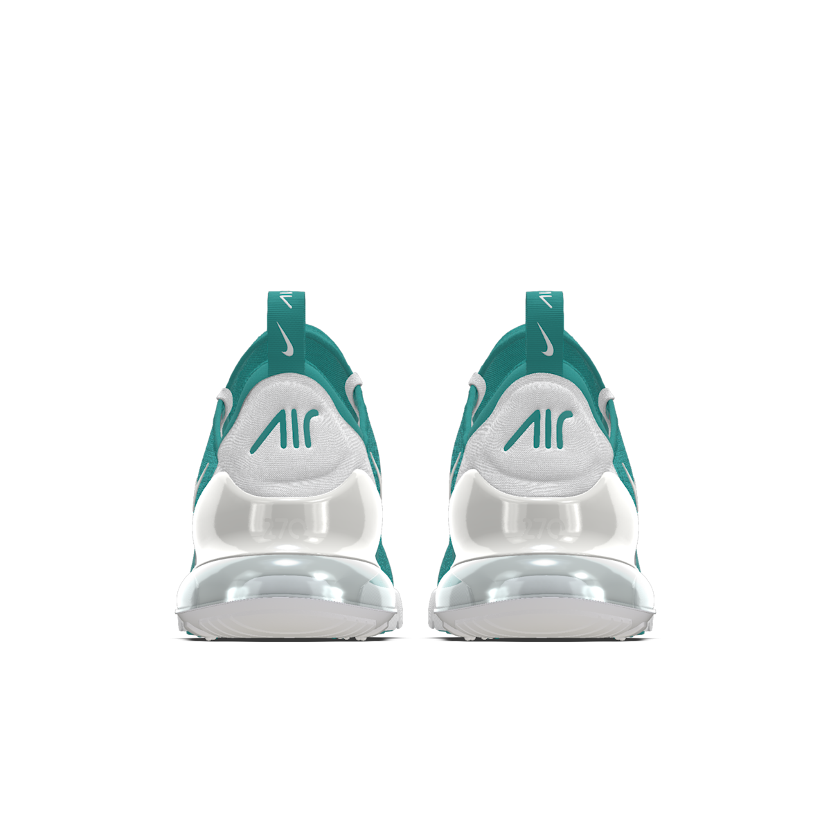 Nike Air Max 270 By You Custom Women's Shoes - Multi-Color/Multi-Color