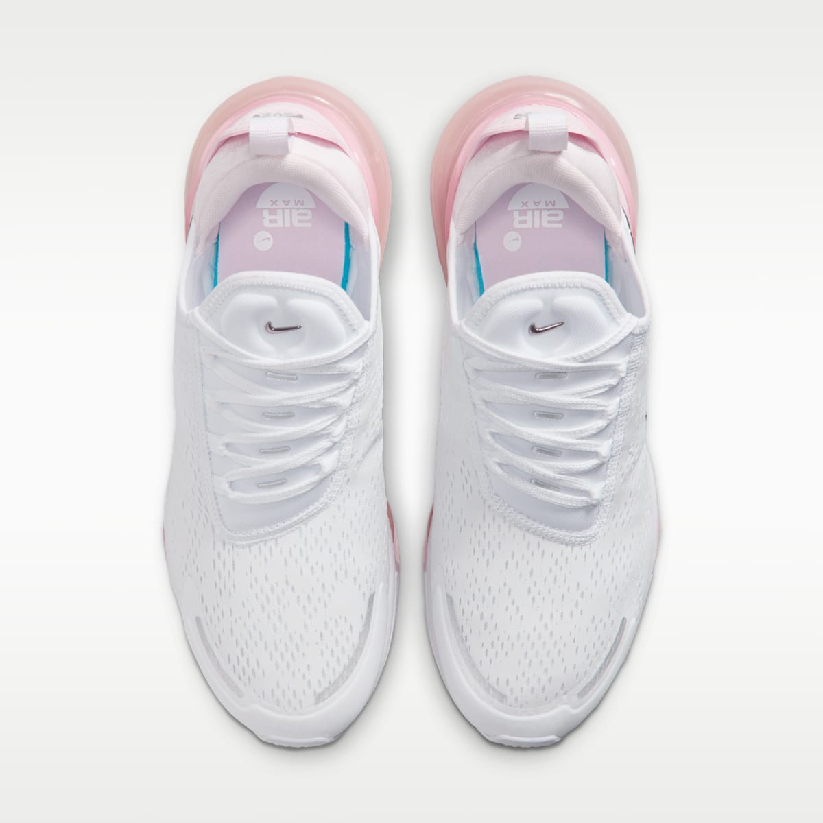 Nike Air Max 270 Premium Women's Shoes - White/Pink Foam/Pearl Pink/Metallic Silver