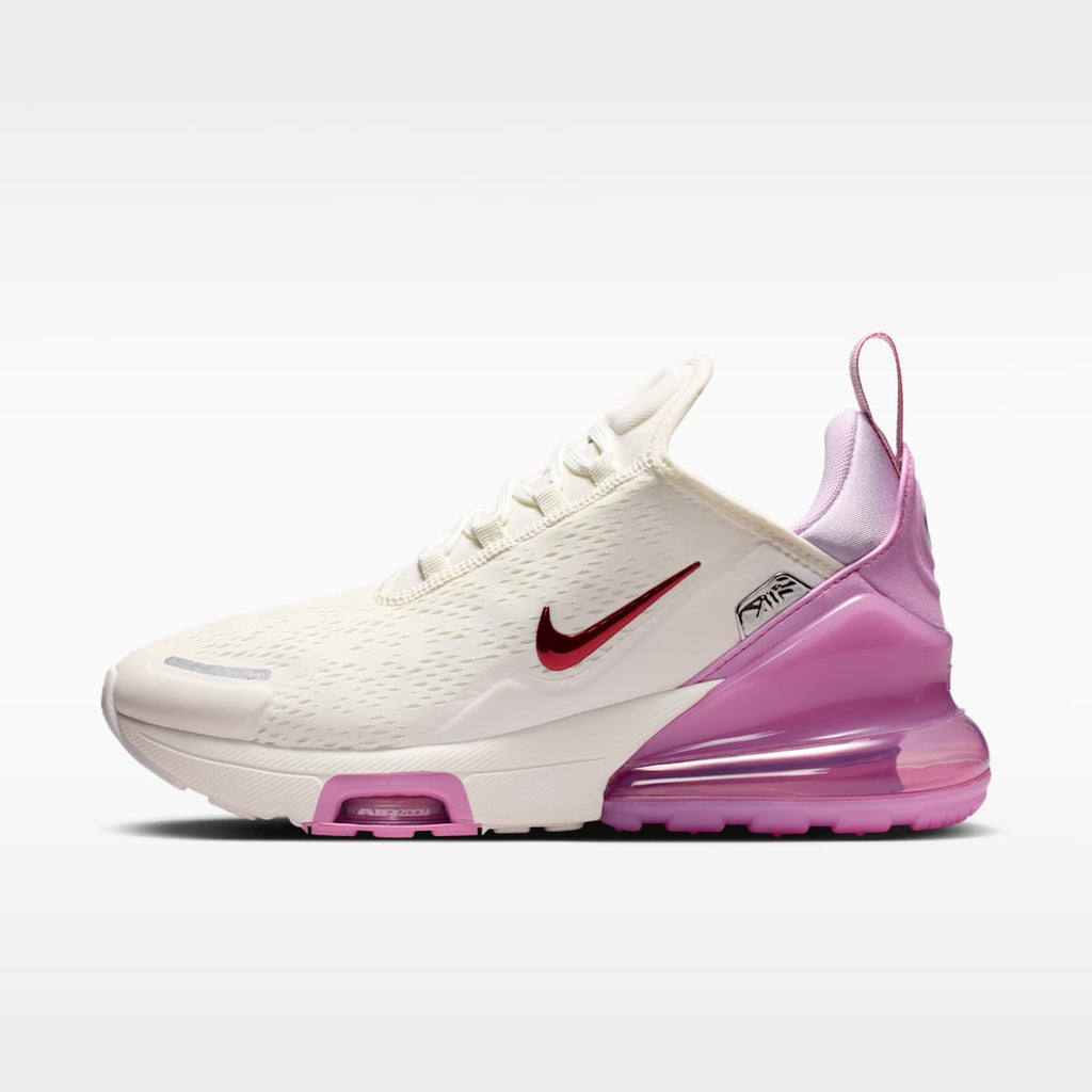 Nike Air Max 270 Premium Women's Shoes - Sail/Light Magenta/Metallic Silver/Light Crimson