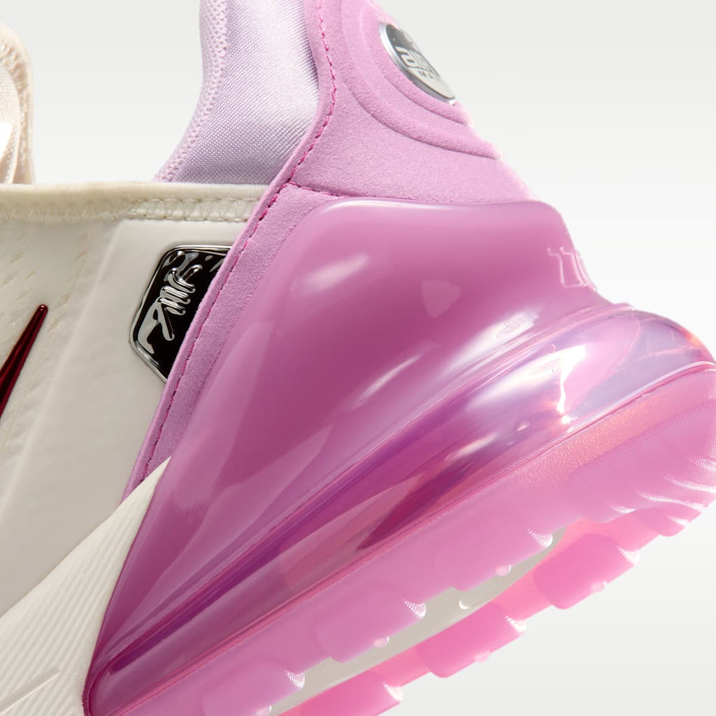 Nike Air Max 270 Premium Women's Shoes - Sail/Light Magenta/Metallic Silver/Light Crimson