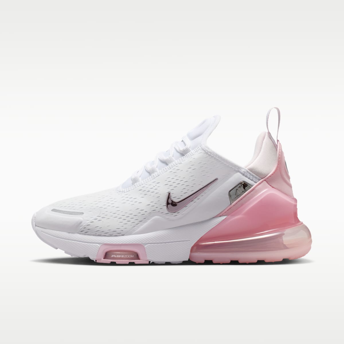 Nike Air Max 270 Premium Women's Shoes - White/Pink Foam/Pearl Pink/Metallic Silver