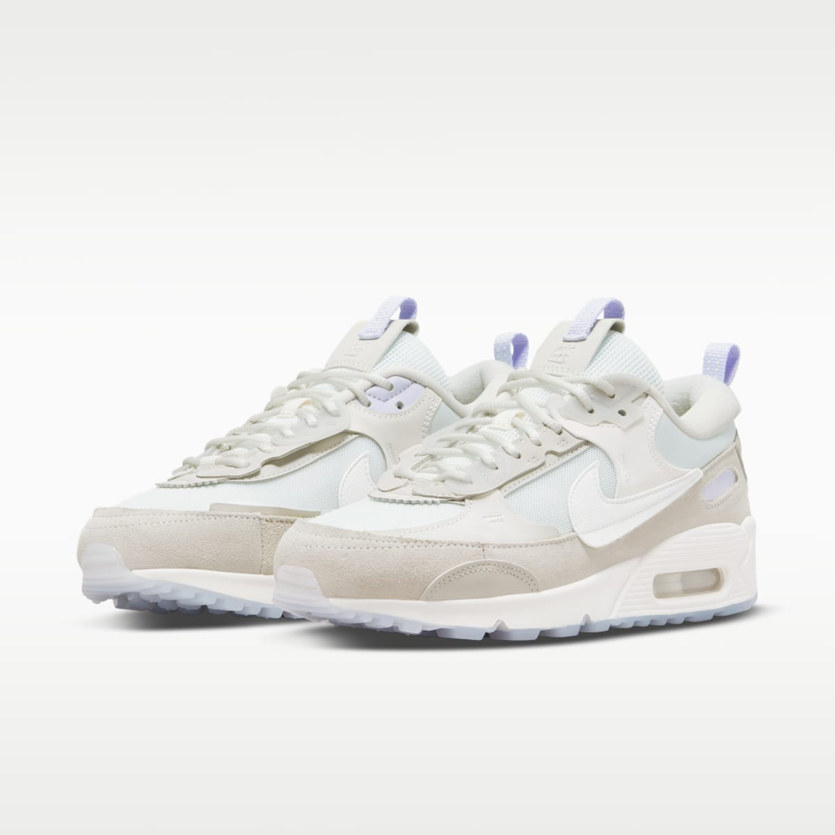 Nike Air Max 90 Futura Women's Shoes - Summit White/Light Bone/Phantom/Summit White