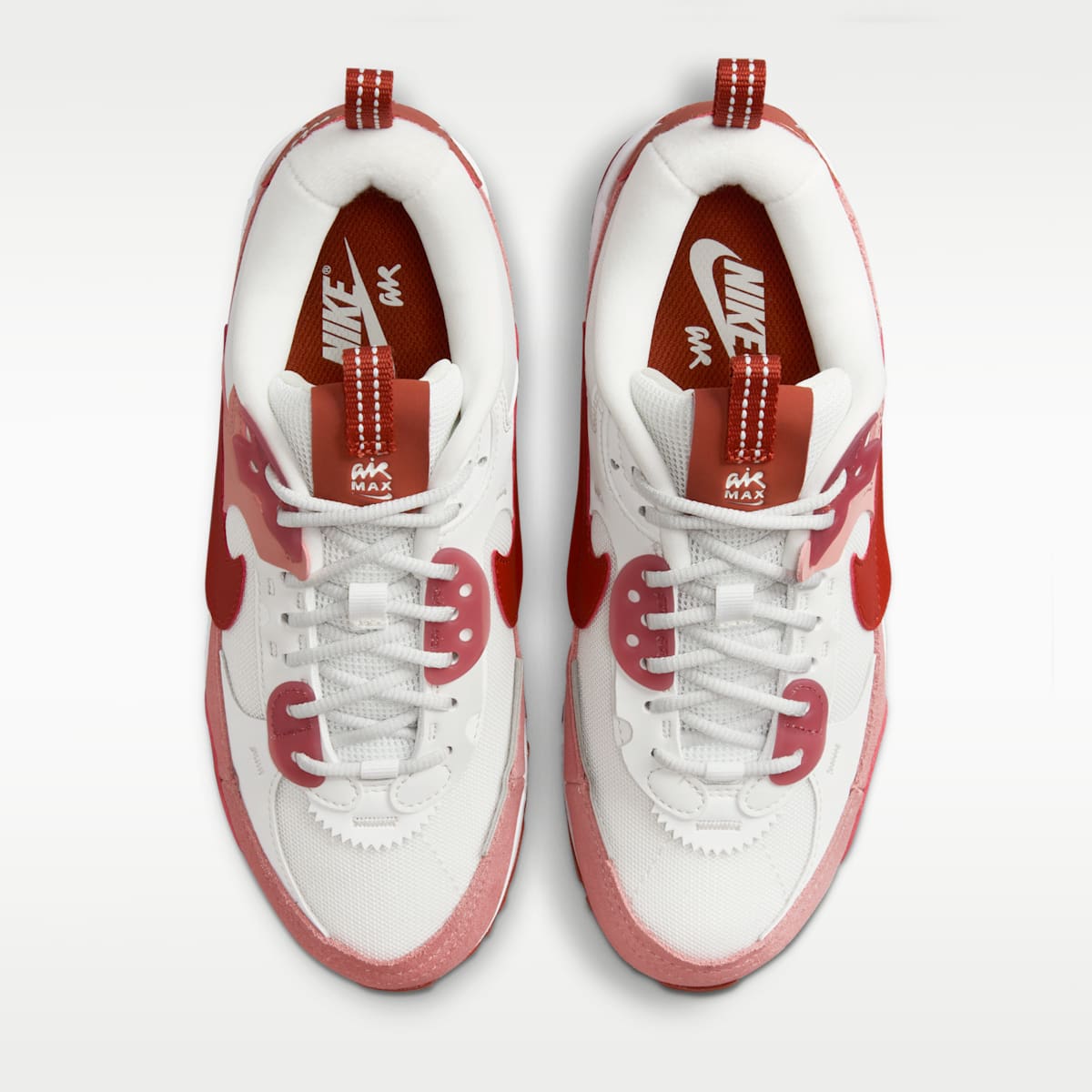 Nike Air Max 90 Futura Women's Shoes - Red Stardust/Summit White/Campfire Orange/Rugged Orange