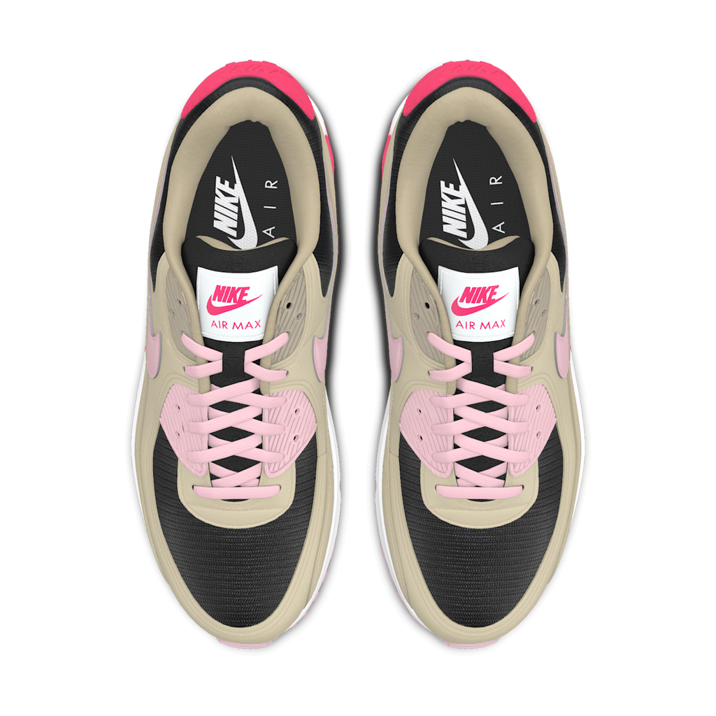 Nike Air Max 90 By You Custom Women's Shoes - Multi-Color/Multi-Color