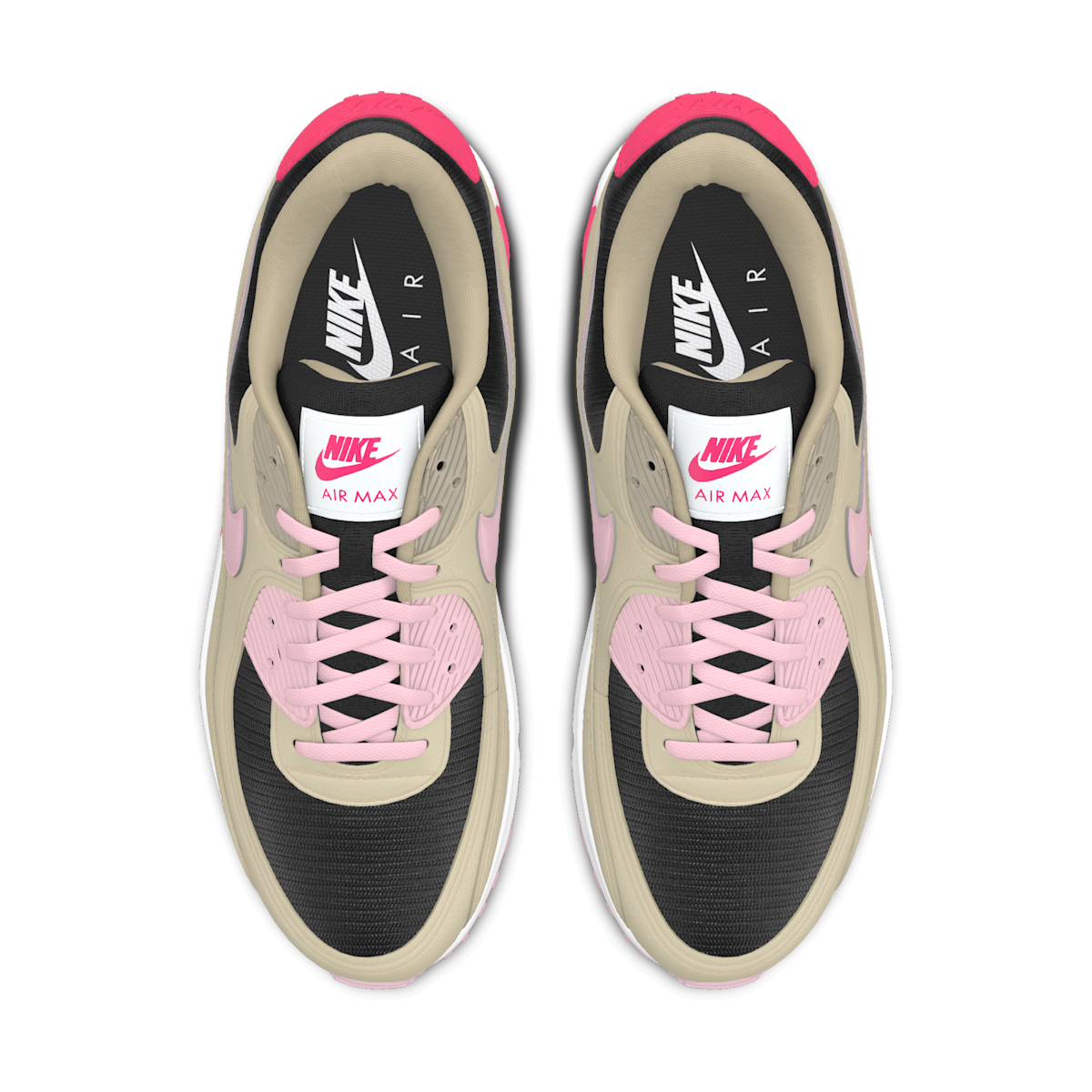 Nike Air Max 90 By You Custom Women's Shoes - Multi-Color/Multi-Color