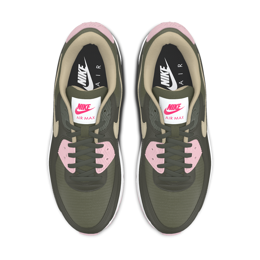 Nike Air Max 90 By You Custom Women's Shoes - Multi-Color/Multi-Color