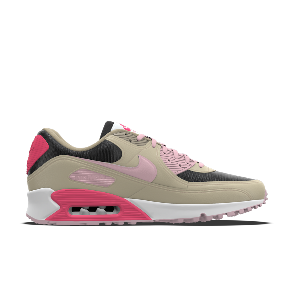 Nike Air Max 90 By You Custom Women's Shoes - Multi-Color/Multi-Color