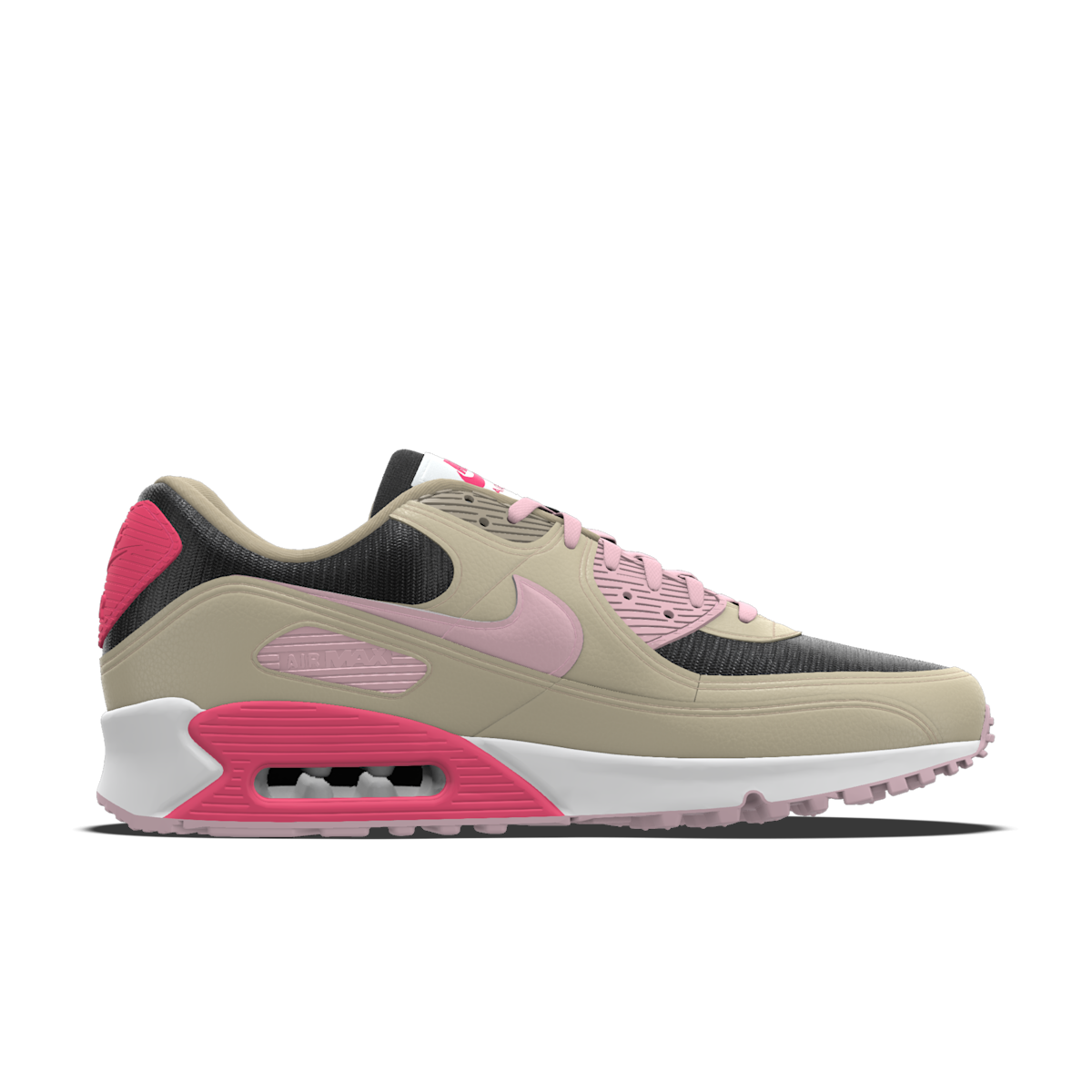 Nike Air Max 90 By You Custom Women's Shoes - Multi-Color/Multi-Color