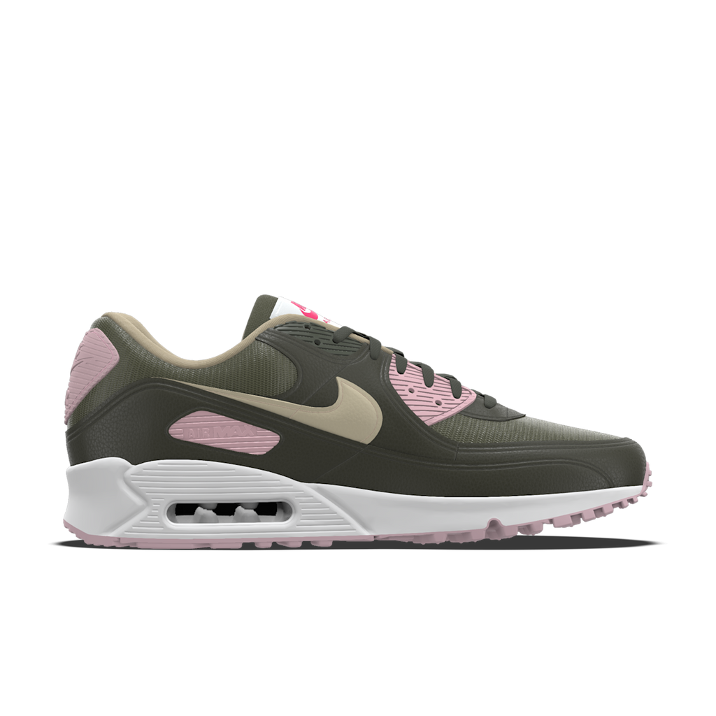 Nike Air Max 90 By You Custom Women's Shoes - Multi-Color/Multi-Color