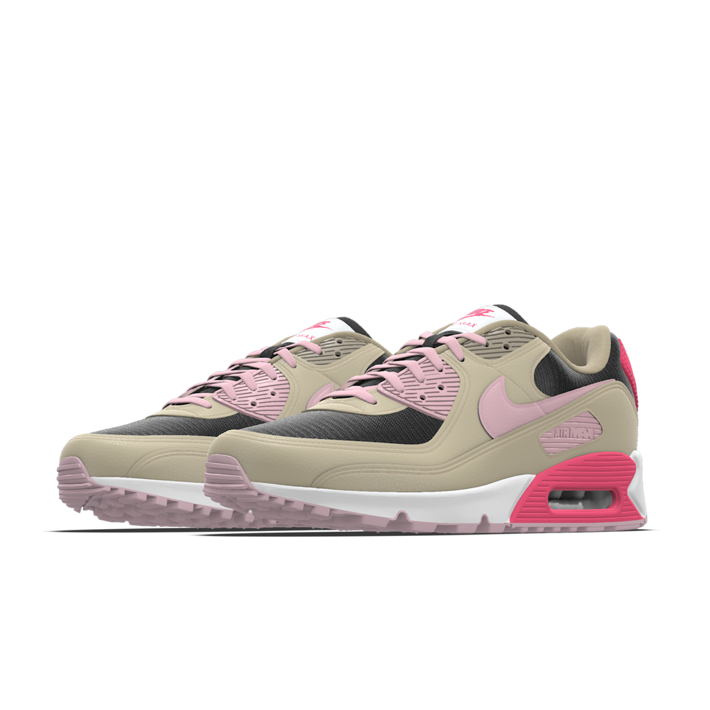 Nike Air Max 90 By You Custom Women's Shoes - Multi-Color/Multi-Color