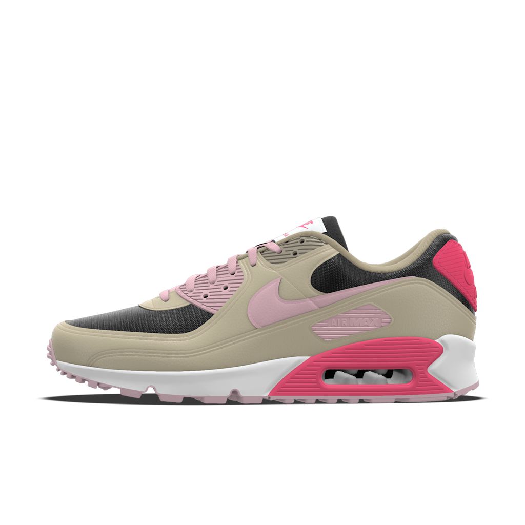 Nike Air Max 90 By You Custom Women's Shoes - Multi-Color/Multi-Color
