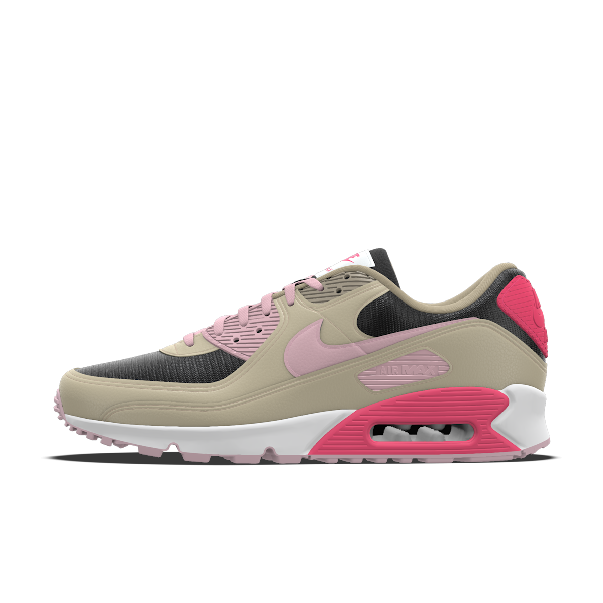 Nike Air Max 90 By You Custom Women's Shoes - Multi-Color/Multi-Color