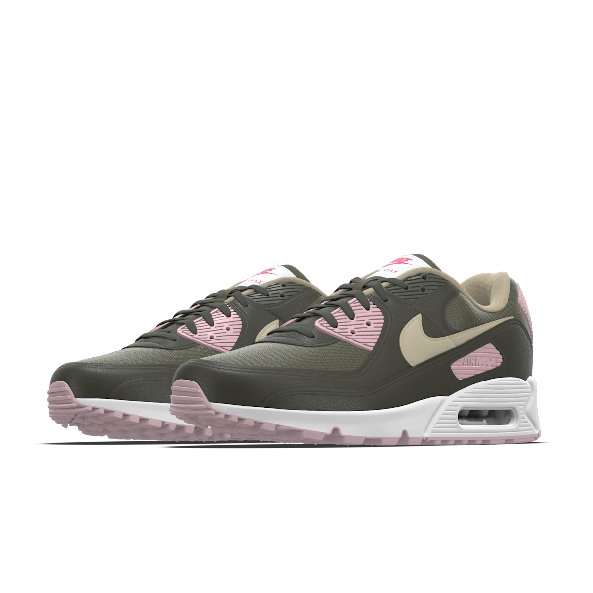 Nike Air Max 90 By You Custom Women's Shoes - Multi-Color/Multi-Color