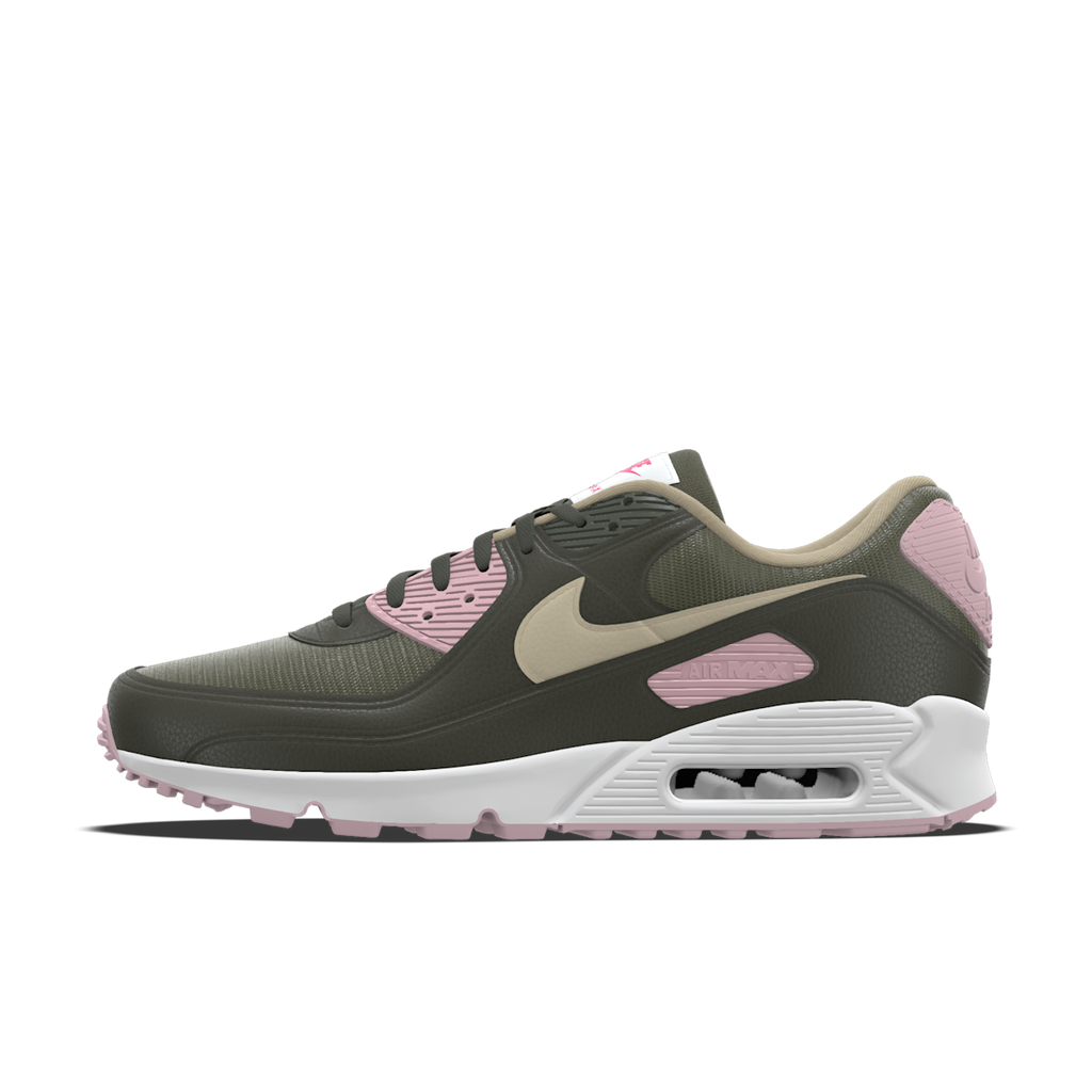 Nike Air Max 90 By You Custom Women's Shoes - Multi-Color/Multi-Color
