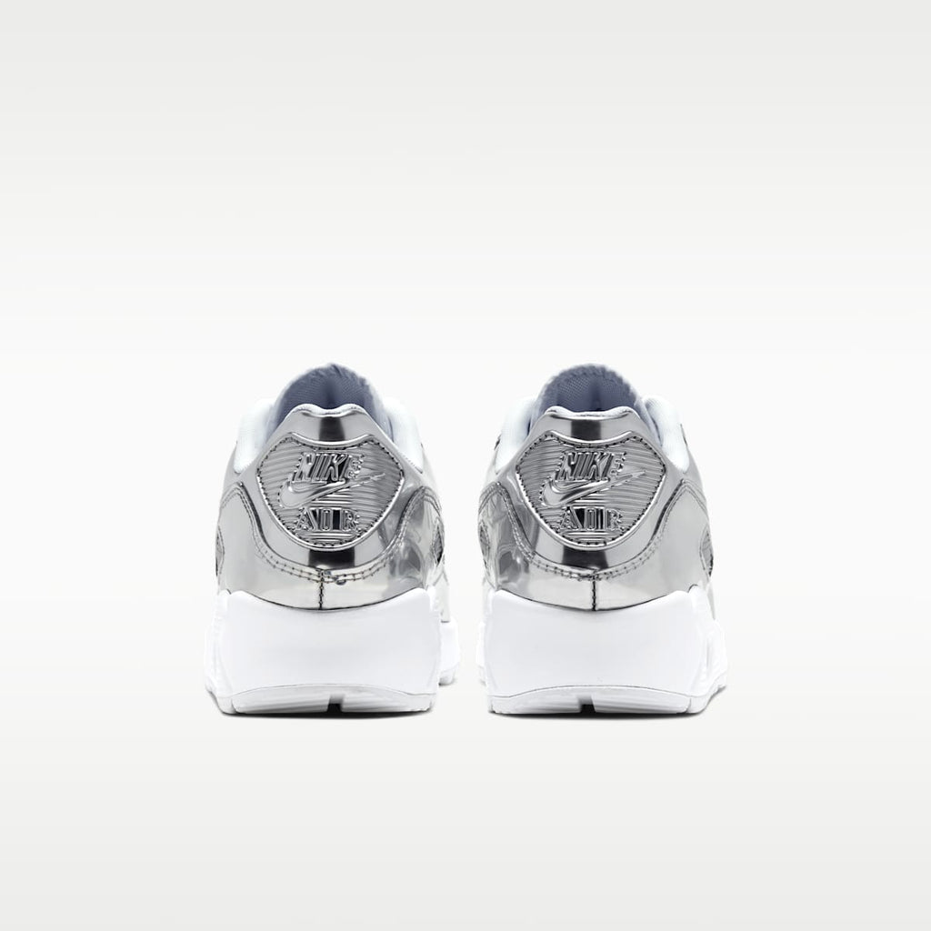 Women's Nike Air Max 90 SP Shoe - Chrome/Pure Platinum/White/Chrome