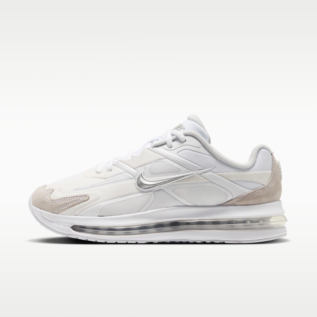 Nike Air Max Metro Women's Shoes - White/Photon Dust/Illusion Green/Metallic Silver