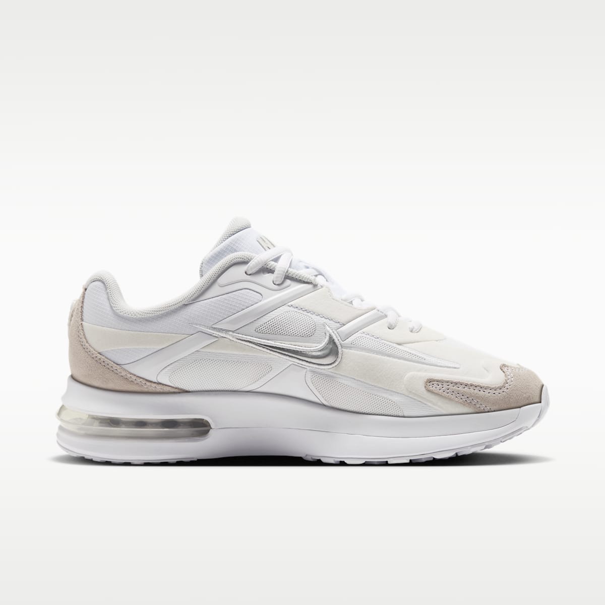 Nike Air Max Metro Women's Shoes - White/Photon Dust/Illusion Green/Metallic Silver