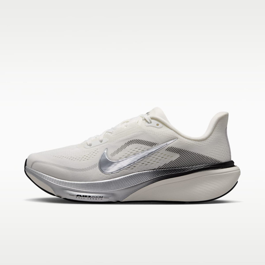 Nike Pegasus 42 Women's Road Running Shoes - Summit White/Sail/Black/Metallic Silver