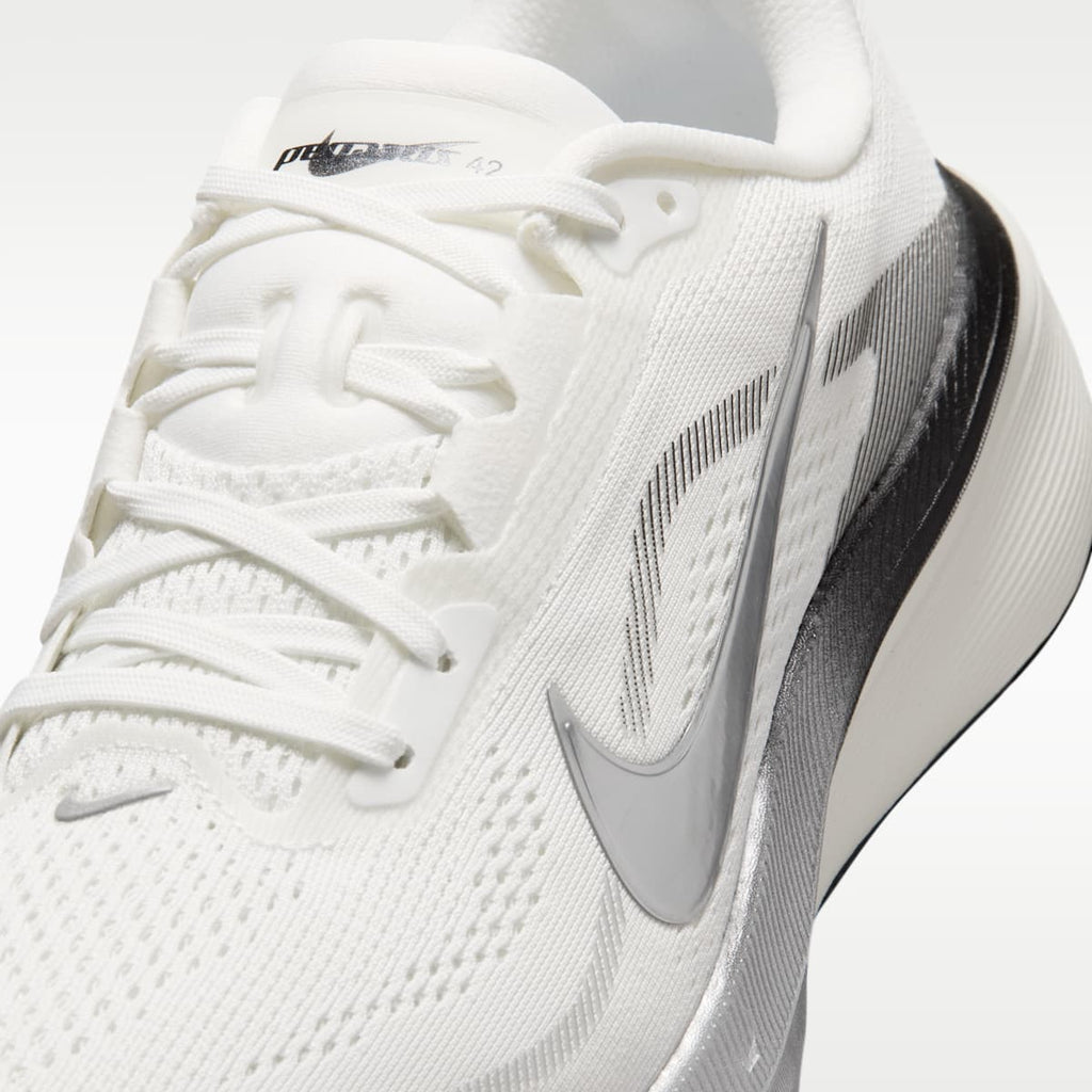Nike Pegasus 42 Women's Road Running Shoes - Summit White/Sail/Black/Metallic Silver