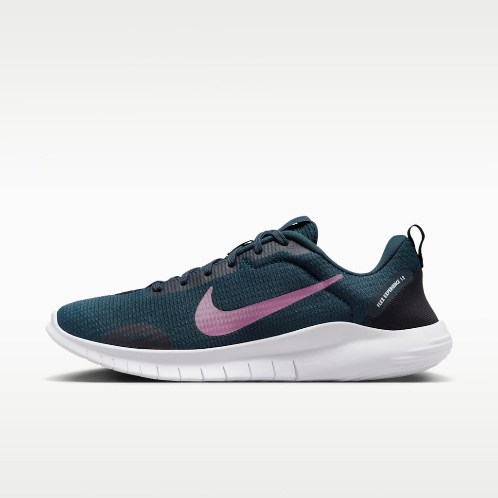 Nike Flex Experience Run 12 Women's Road Running Shoes - Armory Navy/Black/Football Grey/Plum Dust