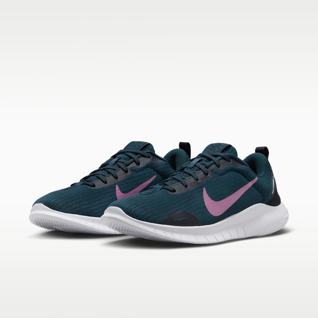 Nike Flex Experience Run 12 Women's Road Running Shoes - Armory Navy/Black/Football Grey/Plum Dust