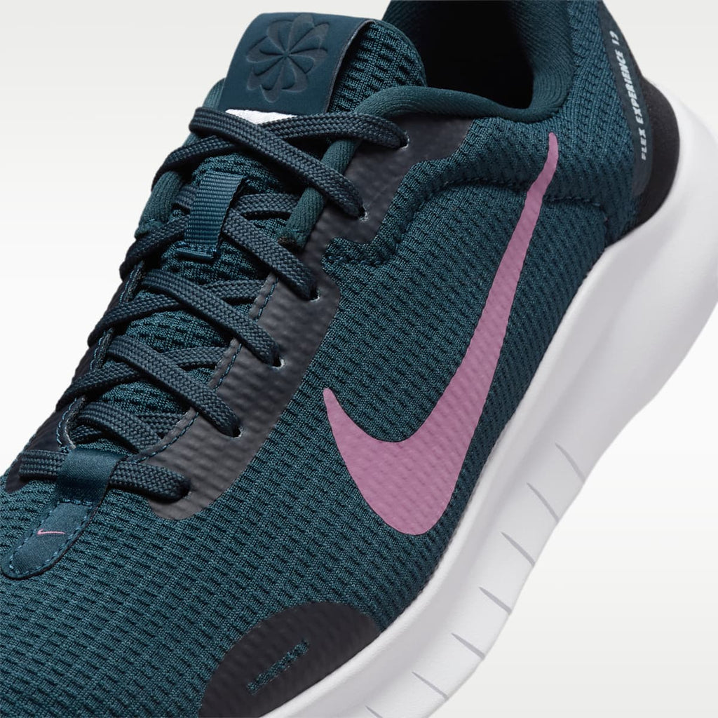 Nike Flex Experience Run 12 Women's Road Running Shoes - Armory Navy/Black/Football Grey/Plum Dust